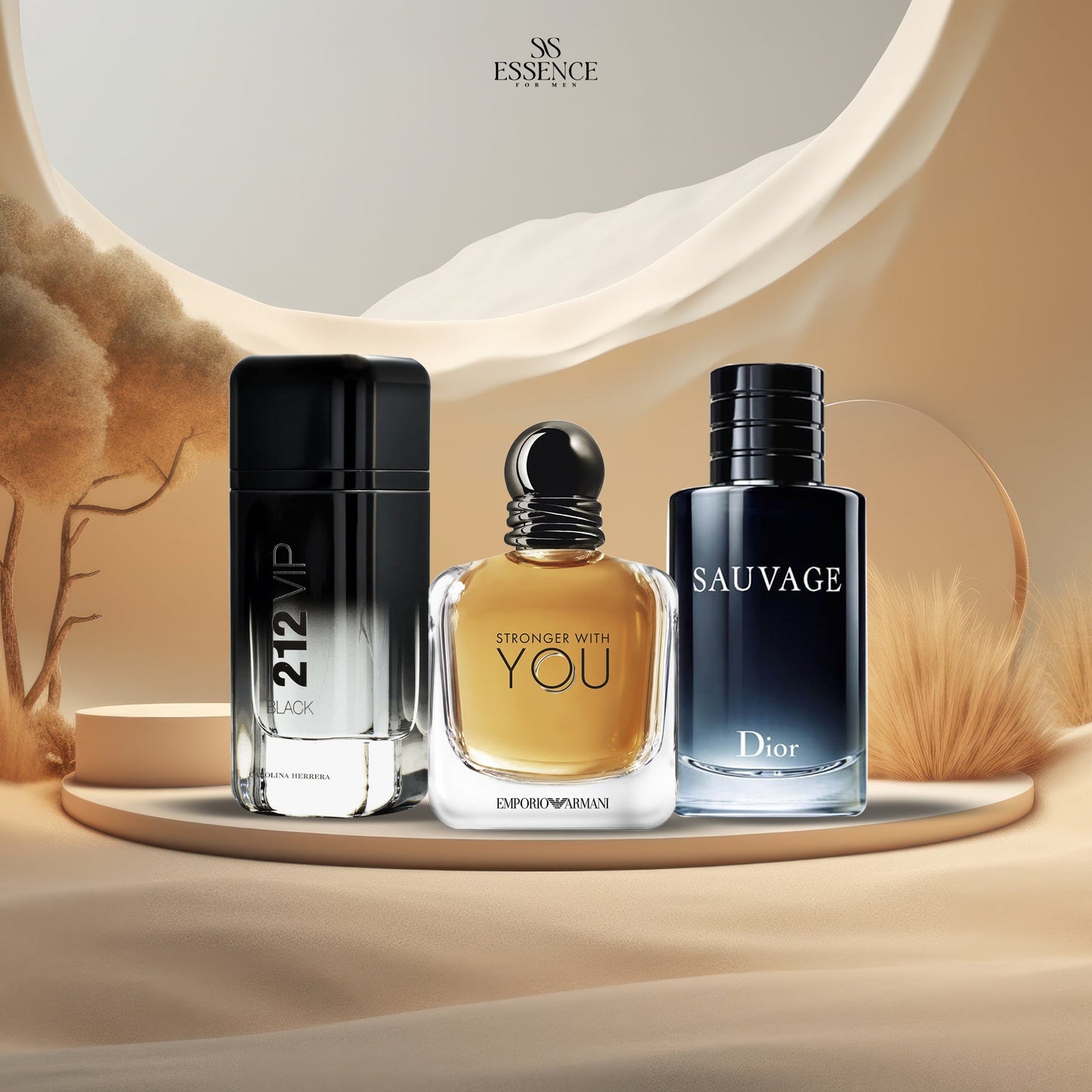 سترونج وذ يو - سوفاج - 212VIP Black Essence For Him