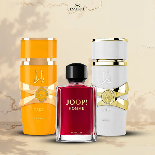 يارا الاصفر 100مل + يارا 100مل + جوب هوم 100مل