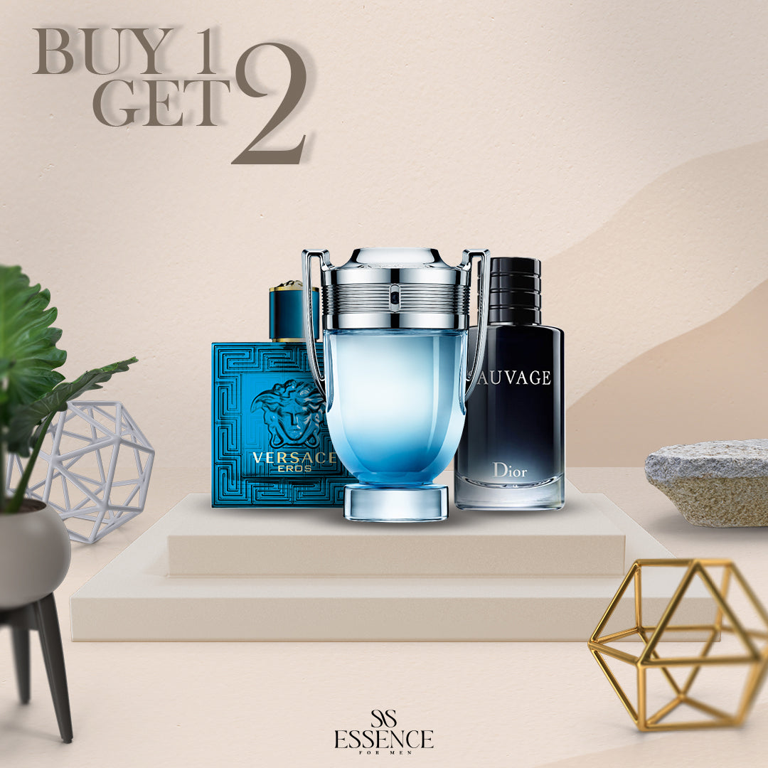Versace Eros + Invictus + Sauvage – Essence For Him
