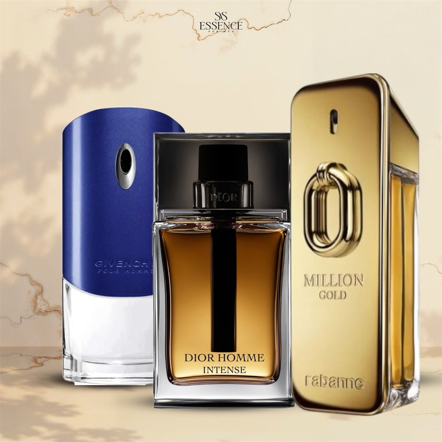 وان مليون 100مل + جيفنشي 100مل+ ديور إنتنس 100مل