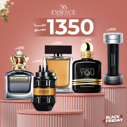 سبايس بومب اكستريم +سكاندل شفاف رجالي +دولسى جاباناذا وان انتنس+ديفادوف شامبيون+سترونجر وز يو عود