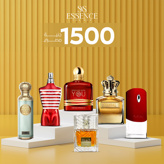 خمرة 40 ملي + قصة إمبريال فالي + جيفنشي بيور أوم + لا ميل اكس ماكس + سكاندال أبسلوت + سترونجر وذ يو تبغ توباكو | 6 عطور فاخرة