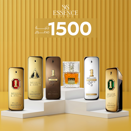خمرة 40 ملي + مليون جولد عود + مليون رويال + مليون الكسير + مليون برايف + مليون لاكي | 6 عطور فاخرة
