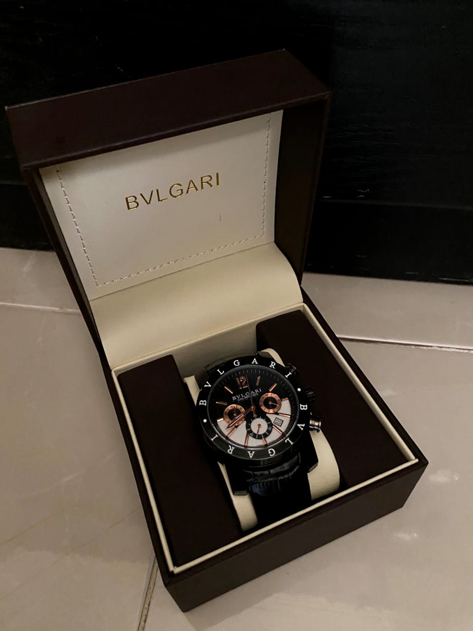 Bvlgari calibro 303 men s watch in black