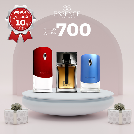 جيفنشي بيور أوم+جيفنشي بلو لابيل+ديور أوم إنتنس (Copy) Essence For Him