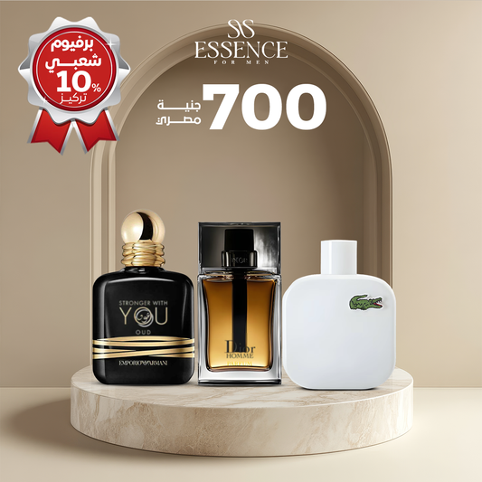 سترونجر عود +لاكويست وايت +ديور أوم إنتنس (Copy) Essence For Him
