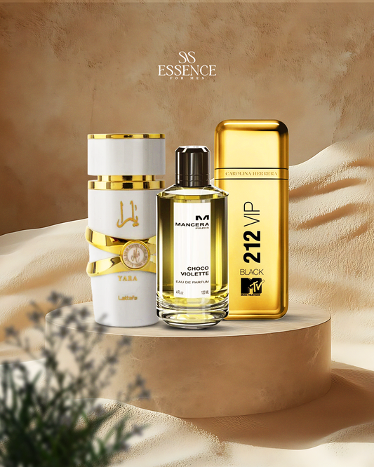 212 vip gold + مانسيرا + يارا الأبيض