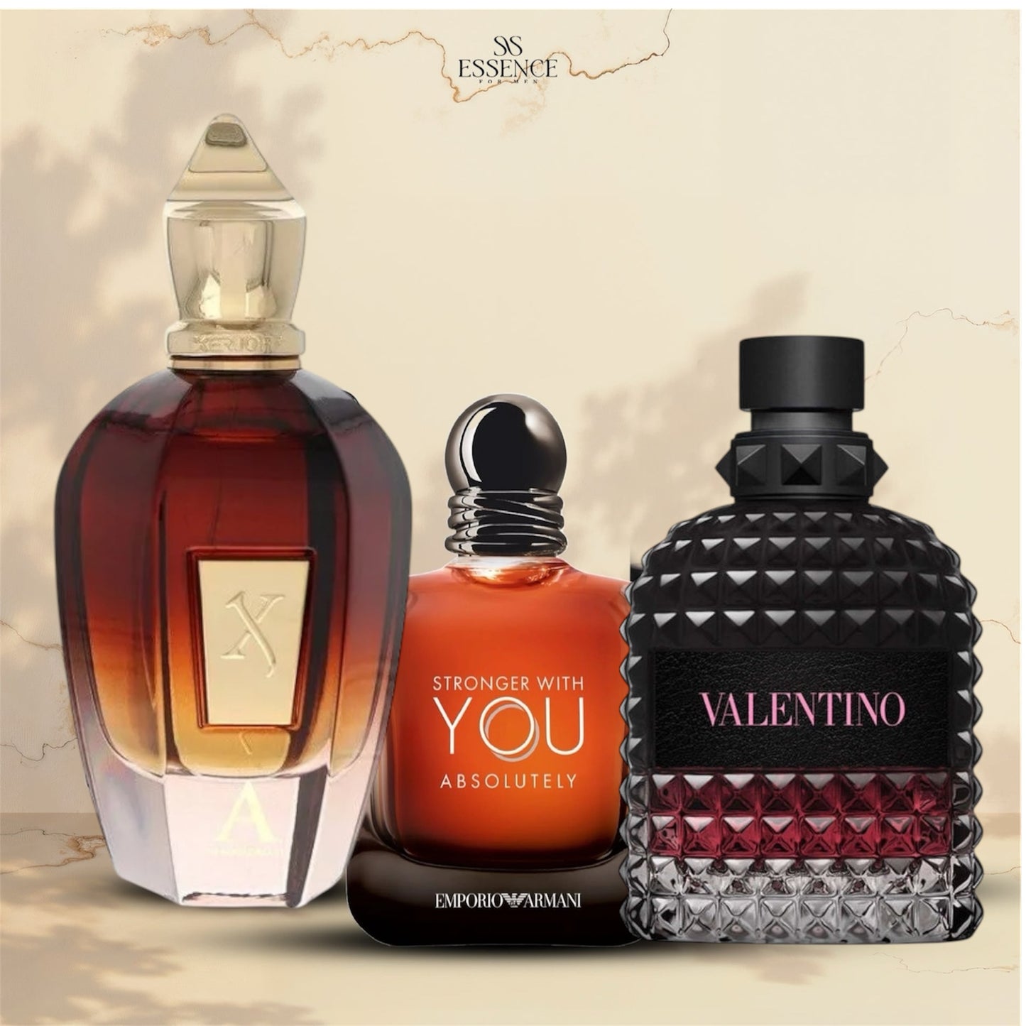 سترونج وز يو  100 مل + الكسندر 100مل+ فالنتينو 100مل
